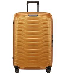 Samsonite Proxis 75cm 4 Wheel Spinner Luggage - Honey Gold