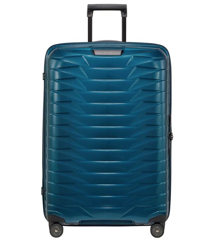 Samsonite Proxis 75cm 4 Wheel Spinner Luggage - Petrol Blue