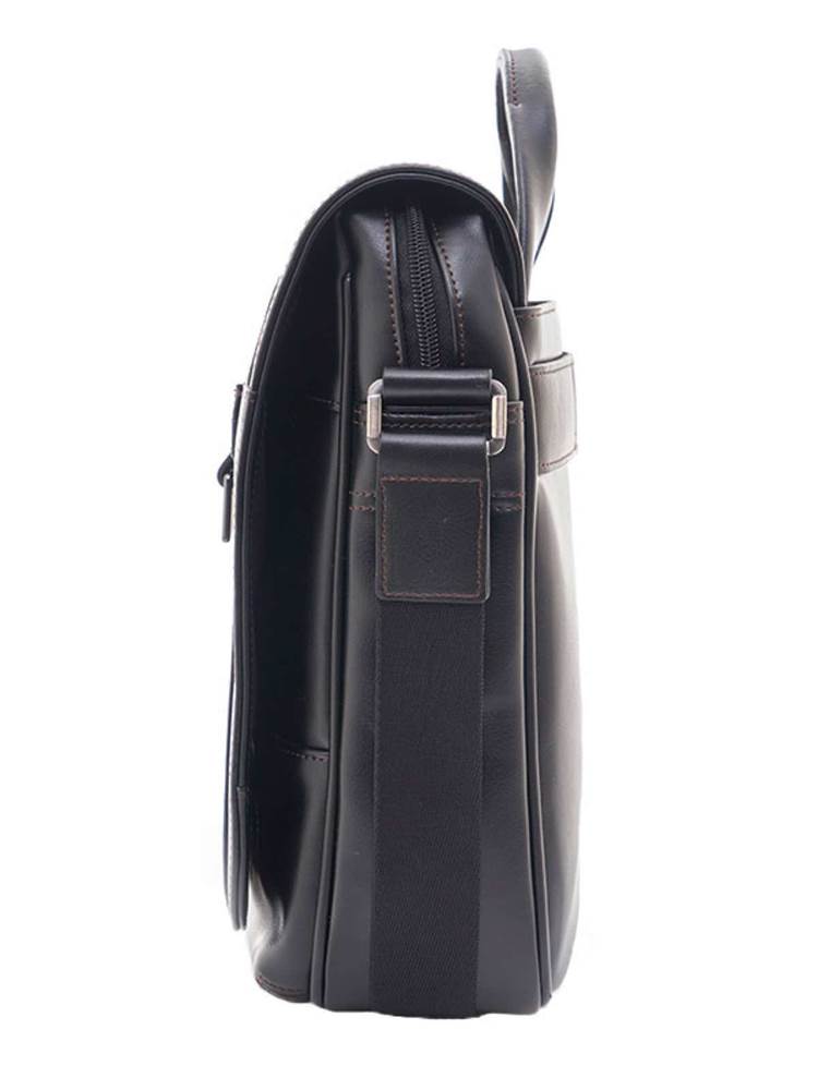 Samsonite Savio Leather IV - Messenger Bag - Black by Samsonite Luggage ...