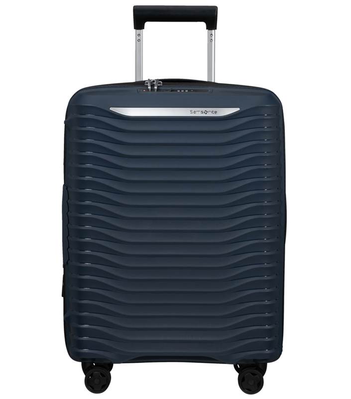 Samsonite Upscape 55cm Expandable 4 Wheel Cabin Spinner Luggage - Blue Nights