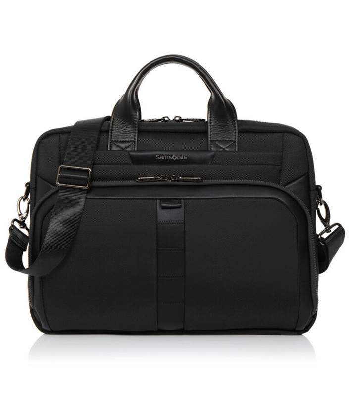 Samsonite Vignon Pro - Slim 15.6" Laptop Briefcase - Black
