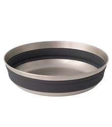 Sea To Summit Detour Stainless Steel Collapsible Bowl (Large) - Black