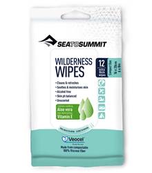  Sea to Summit Wilderness Wipes - Compact Size (12 Extra Thick Wipes)