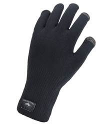 Sealskinz Waterproof All Weather Ultra Grip Knitted Glove (Black) - Small