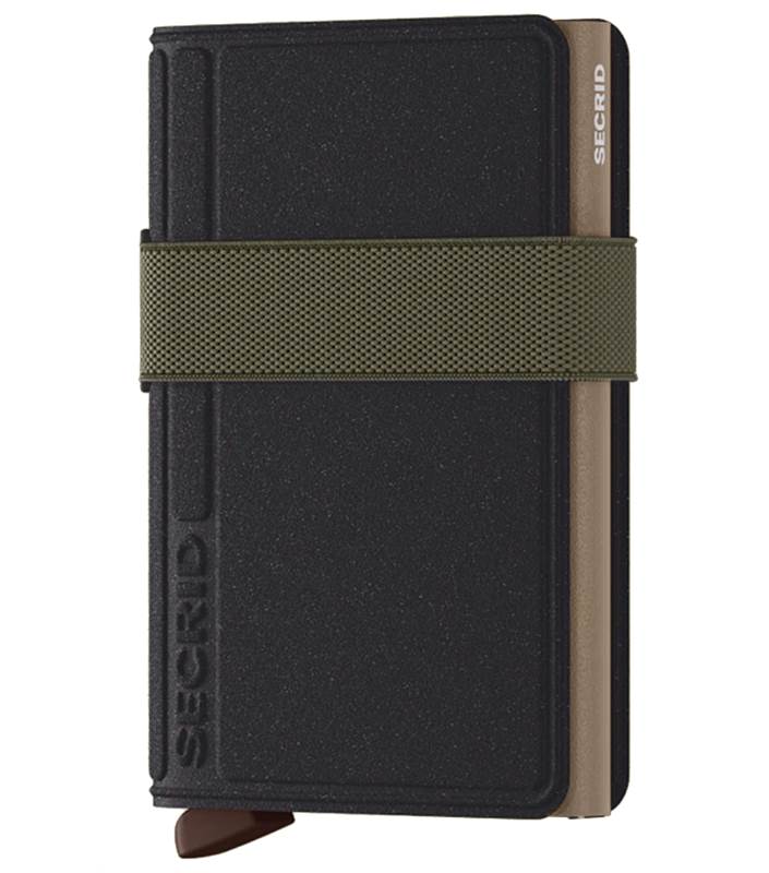 Secrid Bandwallet Liba - Compact Wallet - Black / Olive