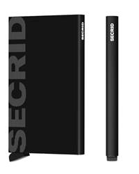 Secrid Cardprotector RFID Compact Card Wallet - Laser Logo Series Black 