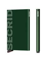 Secrid Cardprotector RFID Compact Card Wallet - Green (Logo)