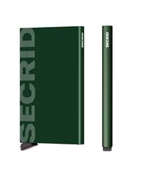 Secrid Cardprotector - Laser Logo Series Green (Front and Side)