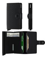 Secrid Miniwallet Compact Wallet - Black Perforated