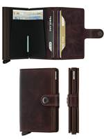Secrid : Miniwallet - Compact Wallet - Vintage Chocolate - SC1269