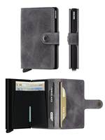 Secrid : Miniwallet - Compact Wallet - Vintage Grey Black - SC5939