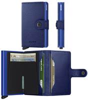 Secrid Miniwallet Crisple - Compact Wallet - Cobalt