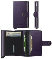 Secrid Miniwallet Crisple - Compact Wallet - Purple