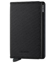 Secrid Slimwallet Carbon - Compact Wallet - Black