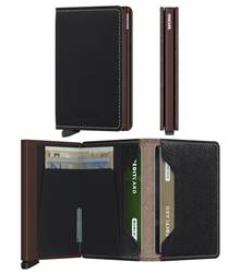 Secrid Slimwallet - Compact Wallet - Saffiano Brown