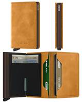Secrid Slimwallet - Compact Wallet - Vintage Leather - Ochre