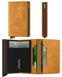 Secrid Slimwallet - Compact Wallet - Vintage Leather - Ochre 