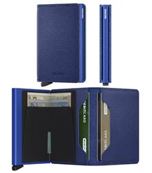 Secrid Slimwallet Crisple - Compact Wallet - Cobalt