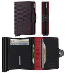 Secrid Twinwallet Fuel - Compact Wallet - Black / Red