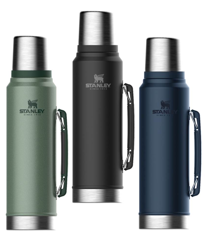 Stanley 1 Litre Classic Vacuum Insulated Bottle / Flask by Stanley (1L- Classic-Vac-Bottle)