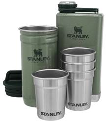 Stanley Shot and Flask Gift Set 230ml - Hammertone Green 