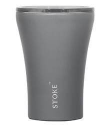 Sttoke Ceramic Reusable Coffee Cup 227ml - Slated Grey 