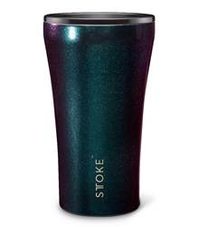 Sttoke Ceramic Reusable Coffee Cup 354 ml - Cosmic Green