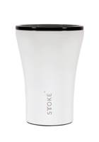 Sttoke Ceramic Reusable Coffee Cup 227ml - Angel White