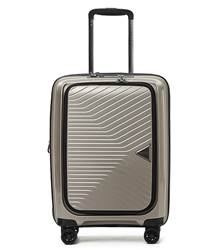 Tosca Space-X 55 cm 4-Wheel Laptop Carry-on Case - Champagne