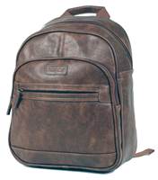 Tosca Vegan Leather Backpack - Brown