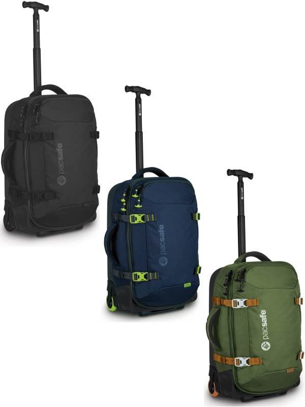 Pacsafe Toursafe AT21 Anti-Theft 2 Wheeled Carry-On Luggage by Pacsafe (Toursafe AT21)