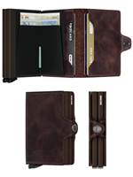 Secrid Twinwallet - Compact Wallet - Vintage Chocolate - SC2181
