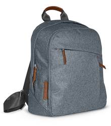 UPPAbaby Changing Backpack - Gregory (Blue Mélange / Saddle Leather)