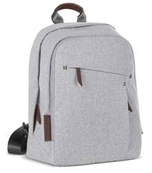 UPPAbaby Changing Backpack STELLA (Grey Brushed Melange / Chestnut Leather) - Photos