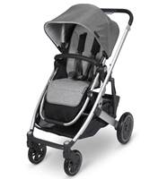 Padded liner adds comfort and protection and keeps your stroller looking clean