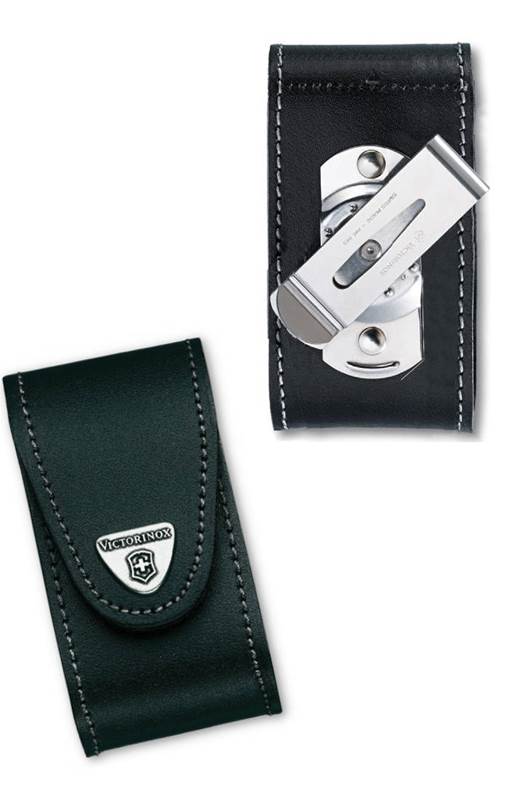 Product Image : Victorinox Large Black Leather Sheath with rotating belt clip
