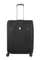 Victorinox Werks Traveller 6.0 - 70cm Dual-Caster Expandable Softside Large Luggage - Black - 605411