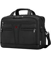 Wenger BC Star 14" - 16" Laptop Briefcase with Tablet Pocket - Black - 612268