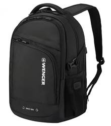 Wenger Pilot Pro 15.6" Laptop Backpack - Black