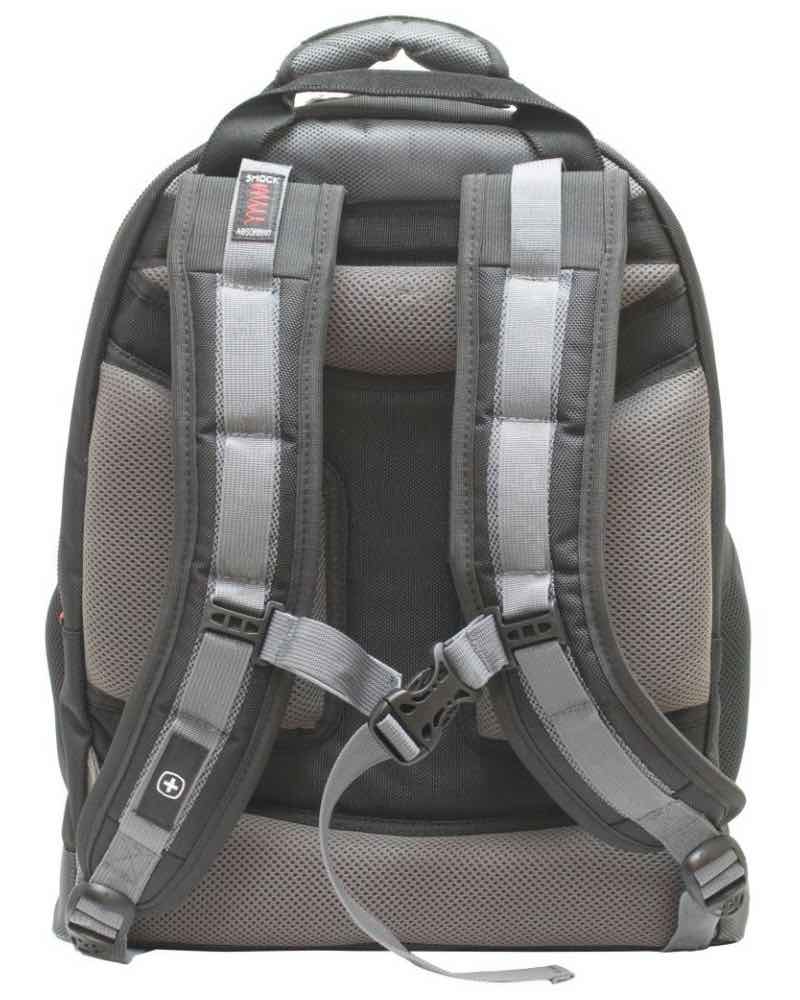 Wenger Synergy Wheeled 16 inch Laptop Backpack - Black/Gray
