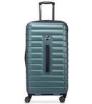 Delsey Shadow 5.0 - 80 cm 4 Wheel Trunk Suitcase - Green