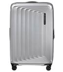 Samsonite Nuon 75 cm Expandable Spinner Luggage - Matt Silver