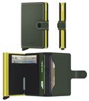 Secrid Miniwallet - Compact Wallet - Green / Lime