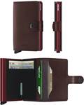 Secrid Miniwallet Compact Wallet - Metallic Leather - Moro