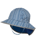 Baby - Kids Play Hat - Blue Electric Stripe