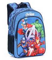 Marvel Avengers Backpack with 3D Embossed Design